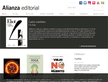 Tablet Screenshot of alianzaeditorial.es